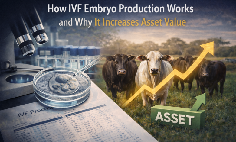 Como Funciona A Producao De Embrioes Por Fiv E Por Que Isso Aumenta O Valor Do Ativo