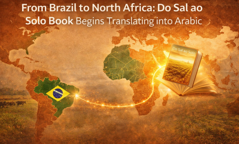 Do Brasil Ao Norte Da África: Livro Do Sal Ao Solo Inicia Tradução Para O Árabe 1 Do Brasil Ao Norte Da África Livro Do Sal Ao Solo Inicia Tradução Para O Árabe