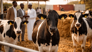 Por Que Alguns Países Da África Estão Aumentando O Interesse Por Pecuária De Alta Qualidade 1 Gado Girolando Em Instalacao Profissional